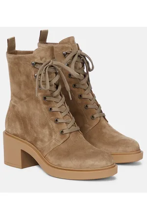 Gianvito Rossi Foster suede ankle boots