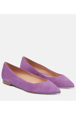 Gianvito Rossi Gianvito suede ballet flats