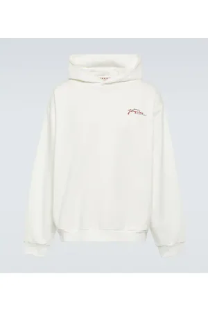 Marni Printed cotton jersey hoodie