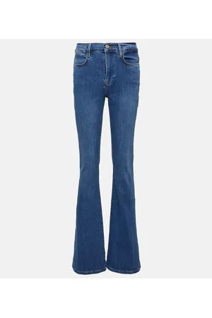 Frame Le High Flare mid-rise jeans