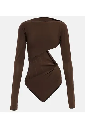 Jacquemus Le Body Carozzu cutout bodysuit