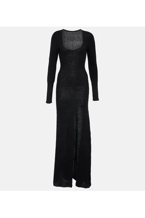 Jacquemus La Robe Dao mohair-blend maxi dress