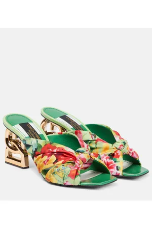 Dolce & Gabbana Portofino printed mules