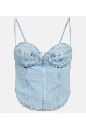 MAGDA BUTRYM Denim bustier