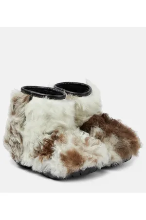 Bottega Veneta Snap shearling ankle boots