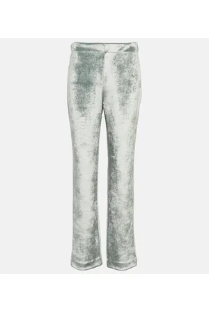 Jil Sander Straight-leg wool-blend pants