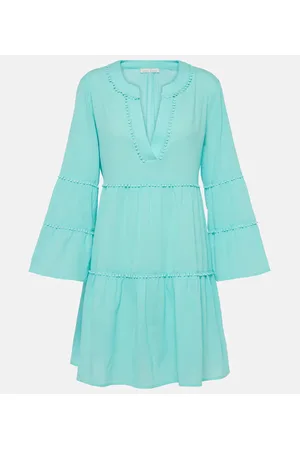 Heidi Klein Great Thatch cotton minidress