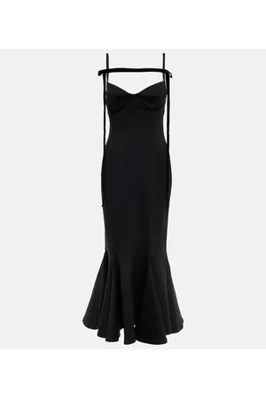 The Attico Beath jersey midi dress