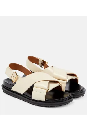 Marni Fussbett leather sandals