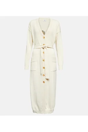Etro Embroidered wool, linen and cotton cardigan
