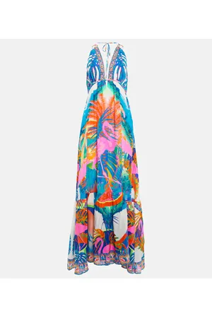 Camilla Embellished silk maxi dress