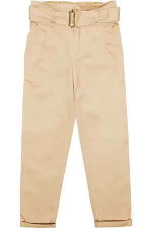 Ralph Lauren Cotton twill paperbag pants