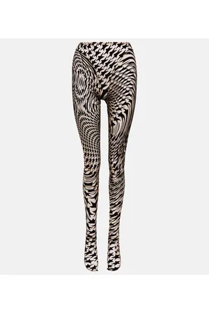 MUGLER Printed tights