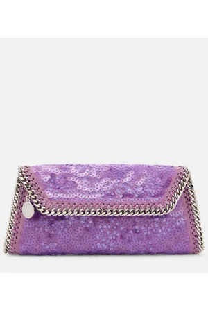 Stella McCartney Falabella sequined clutch