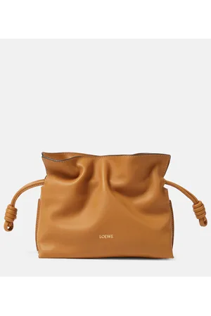 Loewe Flamenco Mini leather clutch