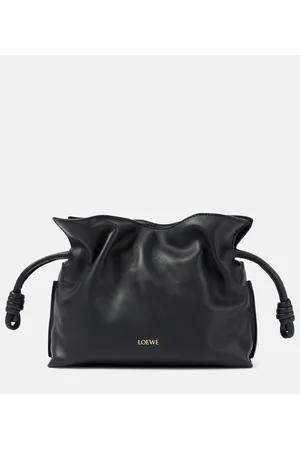 Loewe Flamenco Mini leather clutch