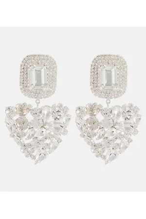 MAGDA BUTRYM Crystal-embellished drop earrings