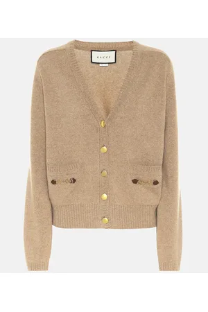 Gucci Embellished cashmere cardigan
