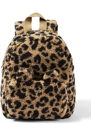 Liewood Allan printed faux shearling backpack