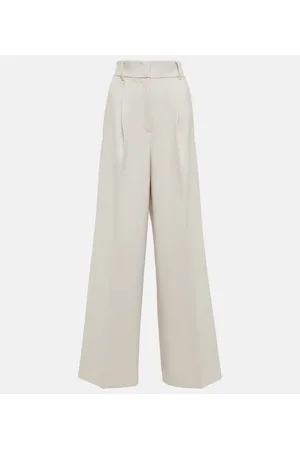Dorothee Schumacher High-rise wide-leg wool-blend pants