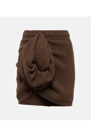 MAGDA BUTRYM Cashmere miniskirt