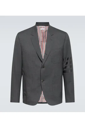 Thom Browne Shrunken Sack 4-Bar wool blazer