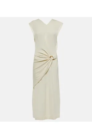 Jil Sander Virgin wool wrap dress