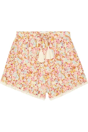Louise Misha Vallaloid floral cotton shorts