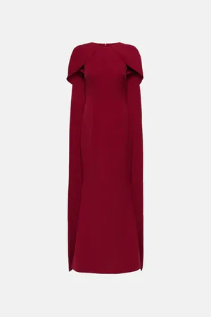 Safiyaa Ginkgo caped gown