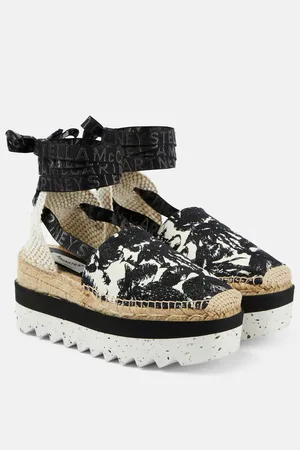 Stella McCartney Gaia faux leather espadrille sandals