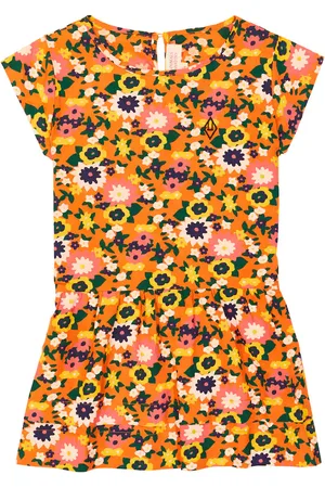 The Animals Observatory Hummingbird printed cotton dress