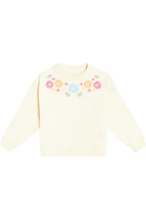 Louise Misha Rosalia embroidered cotton sweatshirt