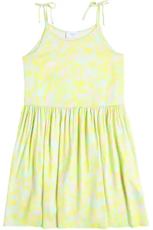 PAADE Bow-detail floral chiffon dress