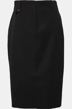 Jacquemus La Jupe Bari virgin wool midi skirt
