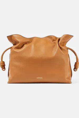 Loewe Flamenco Large leather clutch
