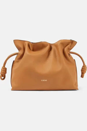 Loewe Flamenco leather clutch