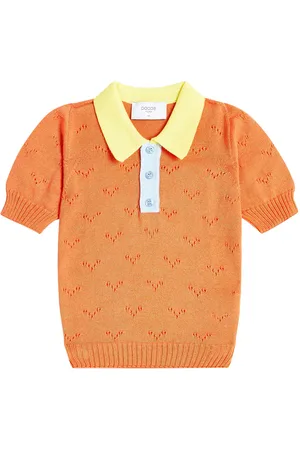 PAADE Wave knitted cotton polo shirt