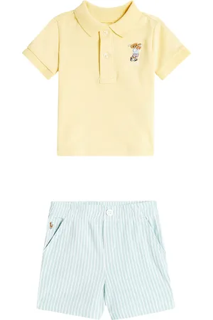 Ralph Lauren Baby set of cotton polo shirt and shorts