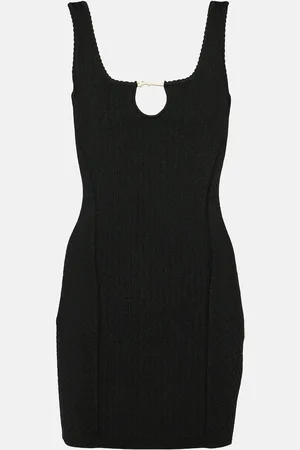 Jacquemus La Mini Robe Sierra ribbed-knit minidress