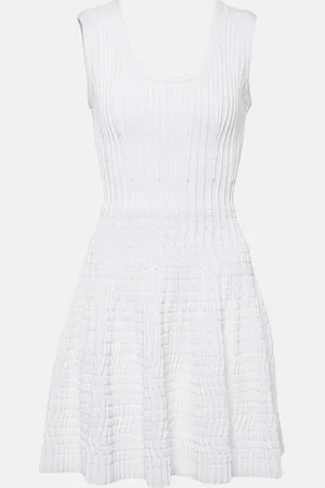 Alaïa AlaÃ¯a Pointelle minidress