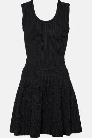 Alaïa AlaÃ¯a Pointelle minidress