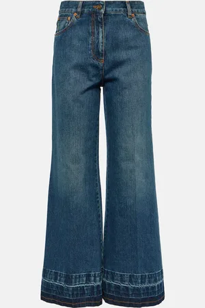 VALENTINO High-rise flared jeans
