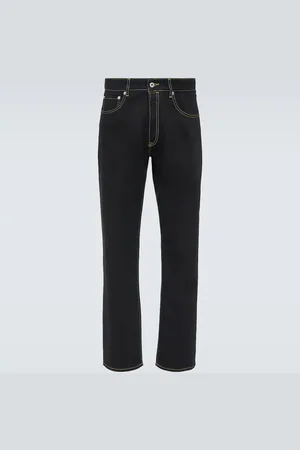 Kenzo Bara mid-rise straight jeans
