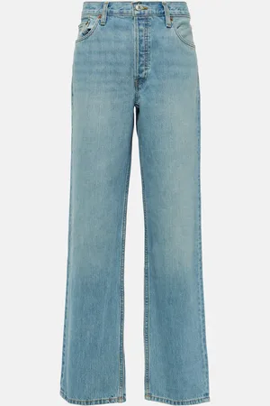RE/DONE Mid-rise straight jeans