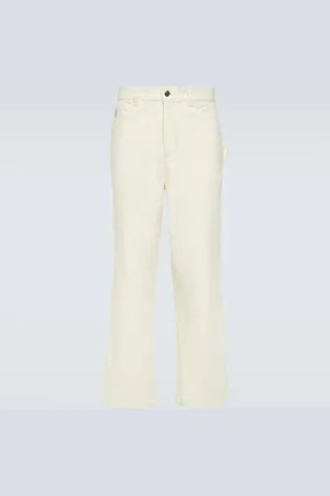 BODE Knolly Brook cotton herringbone pants