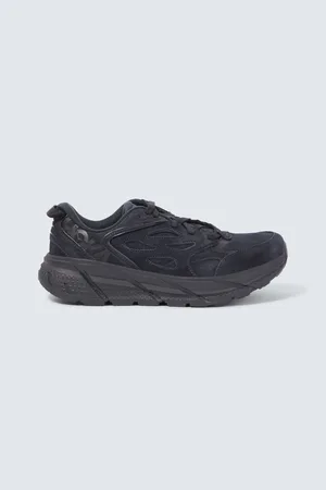 Hoka One One Clifton L suede sneakers