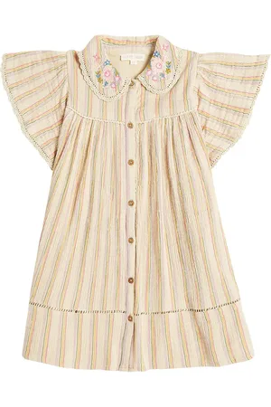 Louise Misha Marla striped cotton dress