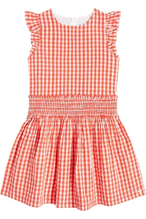 Tartine Et Chocolat Gingham cotton dress