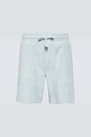 Frescobol Carioca Augusto cotton terry jacquard shorts
