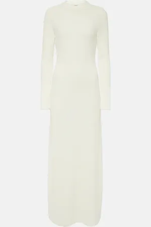 Proenza Schouler Lara cutout bouclÃ© maxi dress